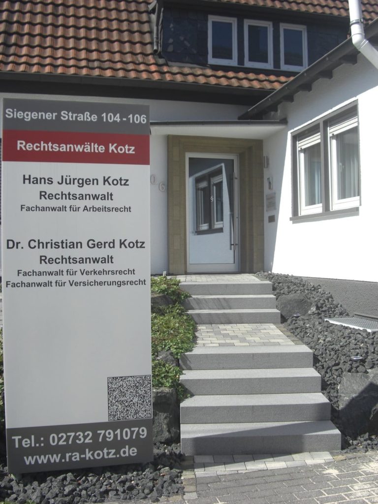 Rechtsanwälte Kotz in Kreuztal bei Siegen