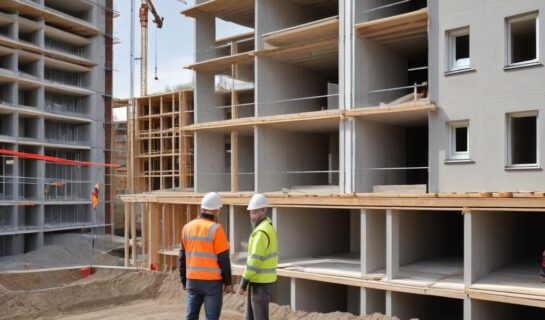 baustelle-bauplan-einstellungsverfuegung Grundstücksteilung führt nicht zur Erledigung einer bereits erteilten Baugenehmigung